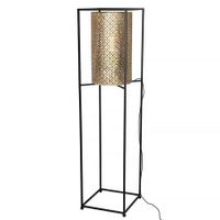 Freelight Vloerlamp Petrolio H 152 cm B 35 cm goud zwart