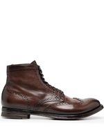 Officine Creative bottines à lacets - Marron