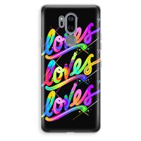 Loves: LG G7 Thinq Transparant Hoesje