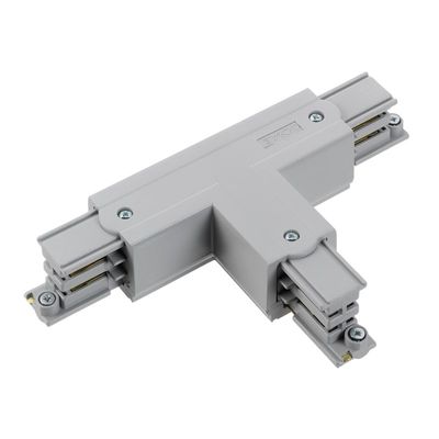 T stuk spanningsrail 3 fase rail aluminium rechts 876318 Klemko