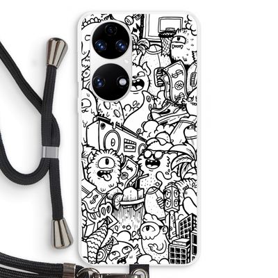 Vexx City #2: Huawei P50 Transparant Hoesje met koord