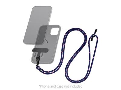 Mobilize Mobilize Nylon Lanyard Blue/Red