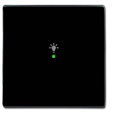 Busch-Jaeger 2CKA006220A0035 Wipschakelaar licht Afdekking 1-voudig free@home Antraciet, Zwart-grijs 1 stuk(s)