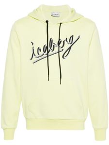 Iceberg hoodie à logo imprimé - Vert