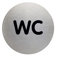 Infobord pictogram Durable 4907 wc rond 83Mm - thumbnail