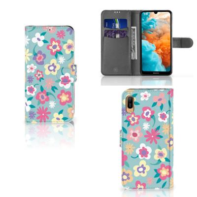 Huawei Y6 (2019) Hoesje Flower Power Huawei Y6 (2019) Hoesje Flower Power