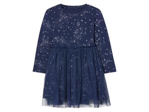 lupilu Kinderjurk met tule rok (Marineblauw, 98/104)