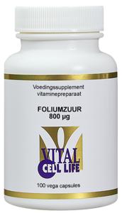 Vital Cell Life Foliumzuur 800 mcg B9