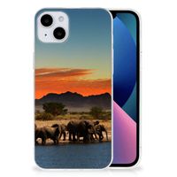 iPhone 15 Plus TPU Hoesje Olifanten - thumbnail