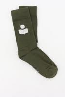 Isabel Marant sokken Siloki CT001JFA-A1C11A khaki