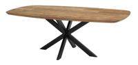 DTP Home Eettafel Evo Deens ovaal, Teakhout, 220 x 110cm - Bruin - thumbnail