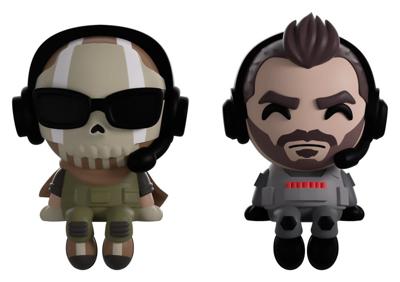 Call of Duty Vinyl Figures Ghost & Soap Monitor Buddiez 7 cm Call of Duty Vinyl Figures Ghost & Soap Monitor Buddiez 7 cm