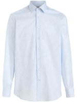 ETRO chemise en coton à imprimé cachemire - Bleu - thumbnail