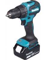 Makita DHP490RTJ | Accu klopboormachine | Koolborstelloos | 18V | met 5.0Ah Accu&apos;s in M-box - DHP490RTJ