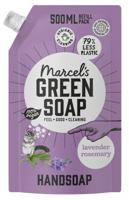 Marcel's Green Soap Handzeep lavendel & rozemarijn navul 500 Milliliter