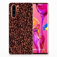 Huawei P30 Pro Siliconen Case Koffiebonen - thumbnail