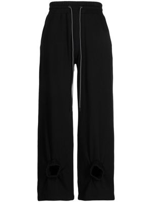 Mostly Heard Rarely Seen pantalon de jogging Four Ankle en coton - Noir