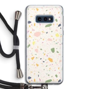 Terrazzo N°21: Samsung Galaxy S10e Transparant Hoesje met koord