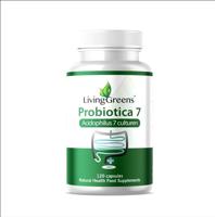Livinggreens Probiotica acidophilus 7 culturen 120 Capsules