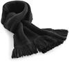 Beechfield CB470 Classic Knitted Scarf - Black - 152 x 18 cm