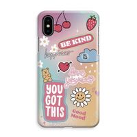 Positivity: iPhone XS Max Volledig Geprint Hoesje
