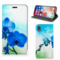 Apple iPhone Xr Smart Cover Orchidee Blauw - Cadeau voor je Moeder