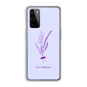 Be a wildflower: OnePlus 9 Pro Transparant Hoesje
