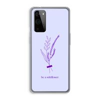 Be a wildflower: OnePlus 9 Pro Transparant Hoesje