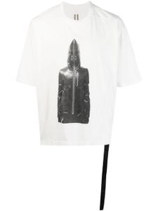 Rick Owens DRKSHDW t-shirt en coton à imprimé graphique - Blanc