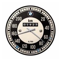 BMW Wandklok - tachymeter - metaal - 31 cm - rond - klok - automerk - auto liefhebber