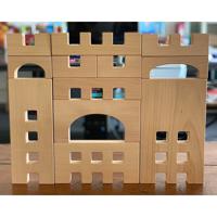 Papoose Toys Papoose Toys Fortress Building Set/12pc