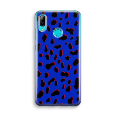 Blue Leopard: Huawei P Smart (2019) Transparant Hoesje