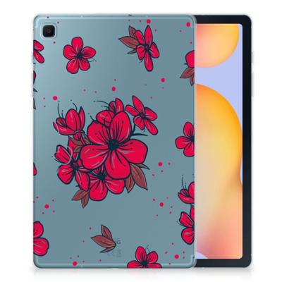 Samsung Galaxy Tab S6 Lite | S6 Lite (2022) | Siliconen hoesje | Blossom Red