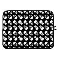 Musketon Skulls: Laptop sleeve 15 inch