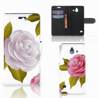Huawei Ascend Y550 Hoesje Roses - thumbnail