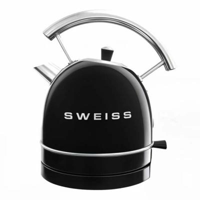 Waterkoker Sweiss KTL9 Zwart Roestvrij staal 2200 W 1,8 L