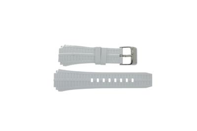 Horlogeband Lotus 15779 Rubber Wit 25mm