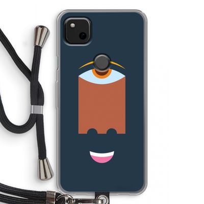 Mono M: Pixel 4a Transparant Hoesje met koord