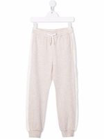 Chloé Kids pantalon de jogging à bandes contrastantes - Tons neutres