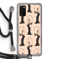 Pop Some Kim: Samsung Galaxy A41 Transparant Hoesje met koord