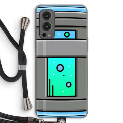 Chug Bottle: OnePlus Nord 2 5G Transparant Hoesje met koord