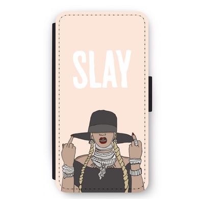 Slay All Day: iPhone 11 Pro Max Flip Hoesje