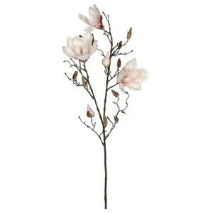 Magnolia beverboom kunstbloemen takken 90 cm decoratie   -