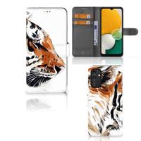 Hoesje Samsung Galaxy A14 5G Watercolor Tiger Hoesje Samsung Galaxy A14 5G Watercolor Tiger