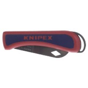 Knipex 16 20 50 SB stanleymes Blauw, Rood, Roestvrijstaal Afbreekmes