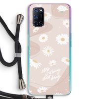 Daydreaming becomes reality: Oppo A52 Transparant Hoesje met koord