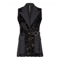 Zip73 - Zwart | Dames | Gilet | Zwart | 44 | regular | Kamst mode