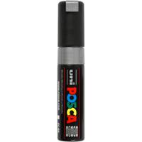 Uni-Posca Posca marker, afm pc-8k, lijndikte 8 mm, breed, zilver, 1 stuk