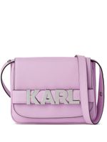 Karl Lagerfeld sac à bandoulière K/Letters Flap - Rose