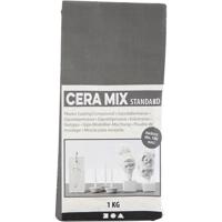 Creativ Company Cera-mix standaard gipsgietmix, lichtgrijs, 1 kg